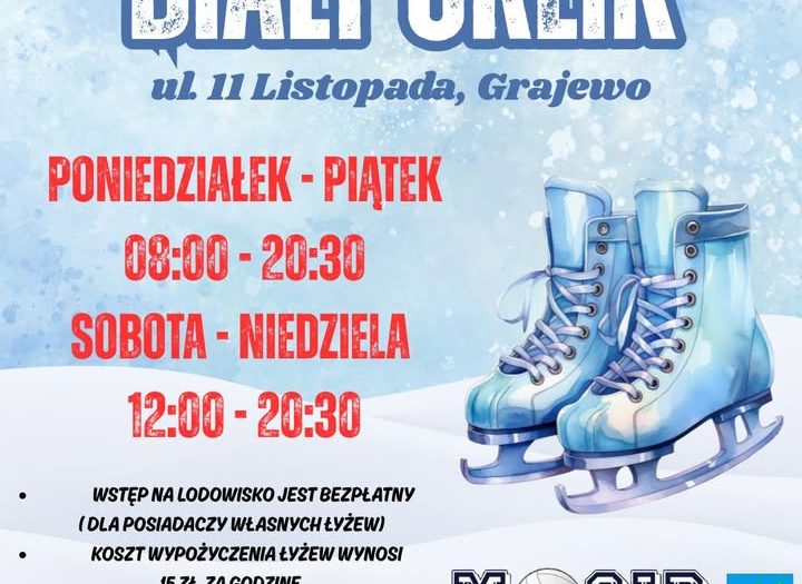 Zapraszamy na Lodowisko „Biały Orlik”